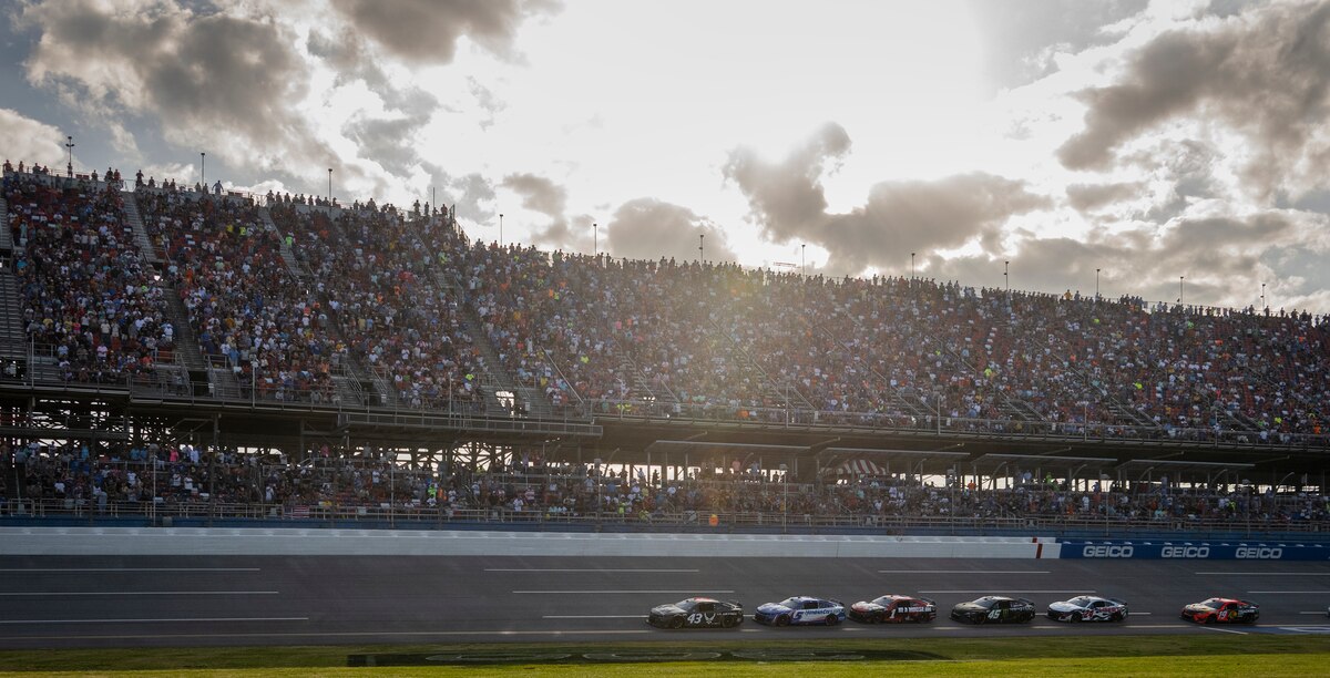 Air Force-sponsored car at Talladega