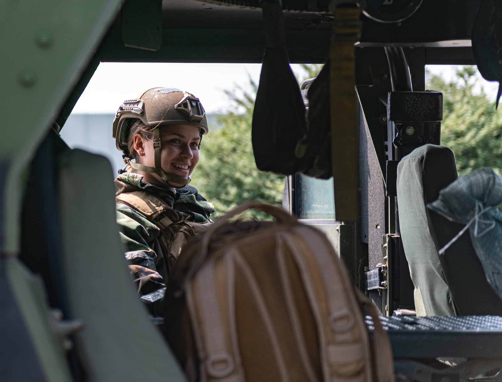 Airmen assigned to the 8th Fighter Wing participate in the selective arming program (SELARM) during routine training at Kunsan Air Base, Republic of Korea, April 24, 2022.
