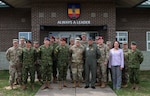 Ecuadorian leaders visit the Kentucky National Guard as part of the State Partnership Program March 28, 2022, in Frankfort, Kentucky. The week-long engagement was the first in-person conference of the two countries since 2018.