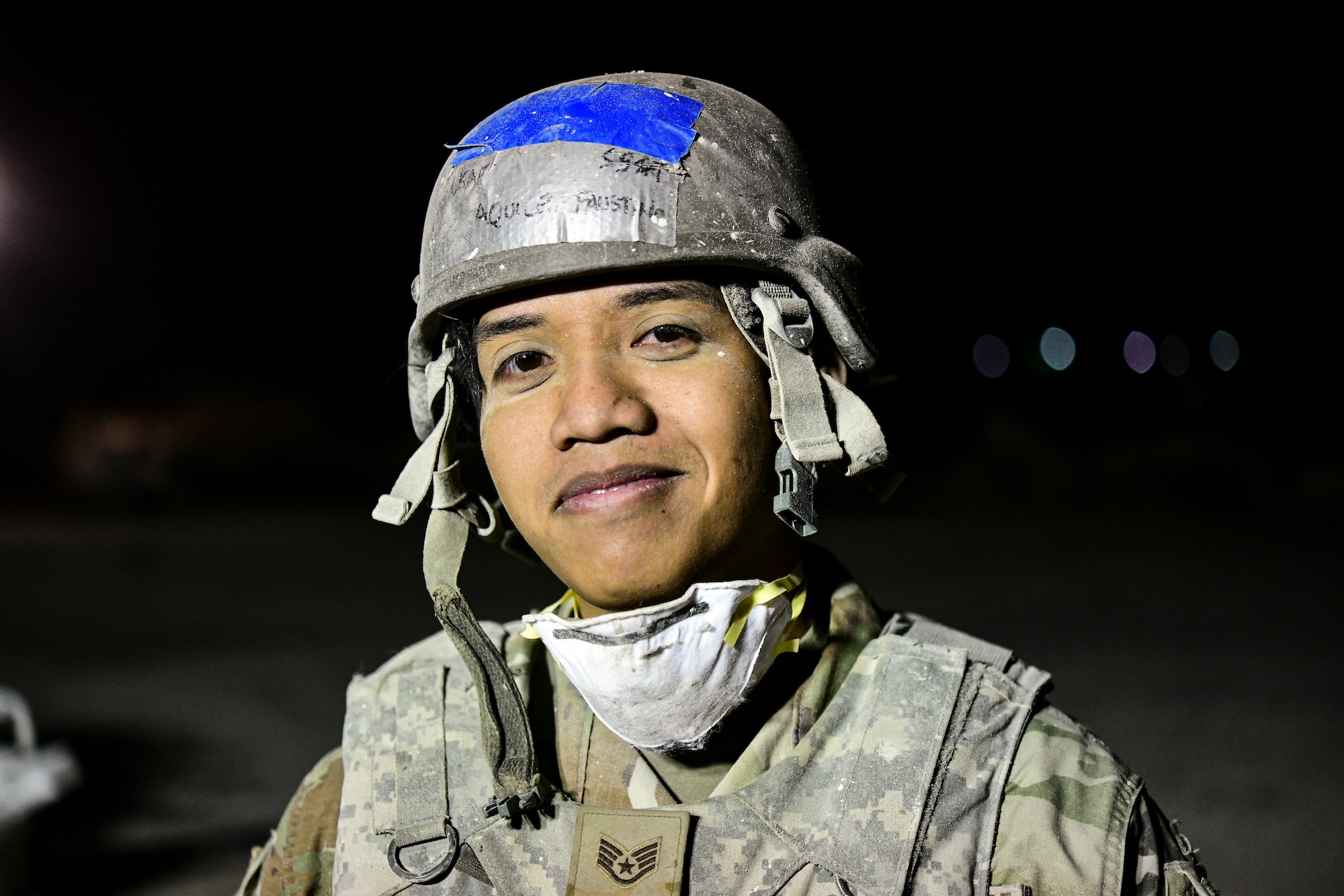 Airmen execute rapid airfield repair.