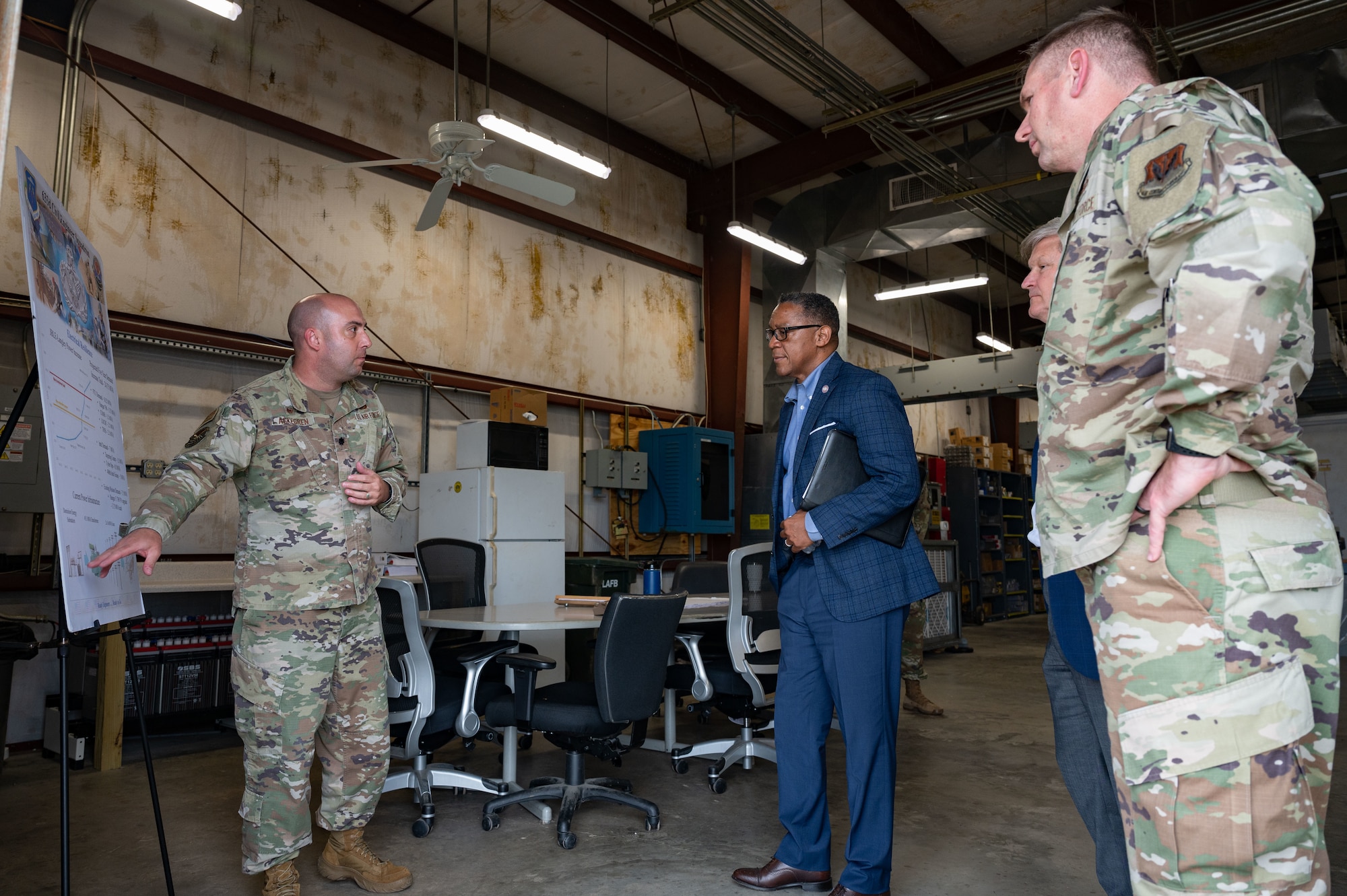 Craig Crenshaw Visits JBLE