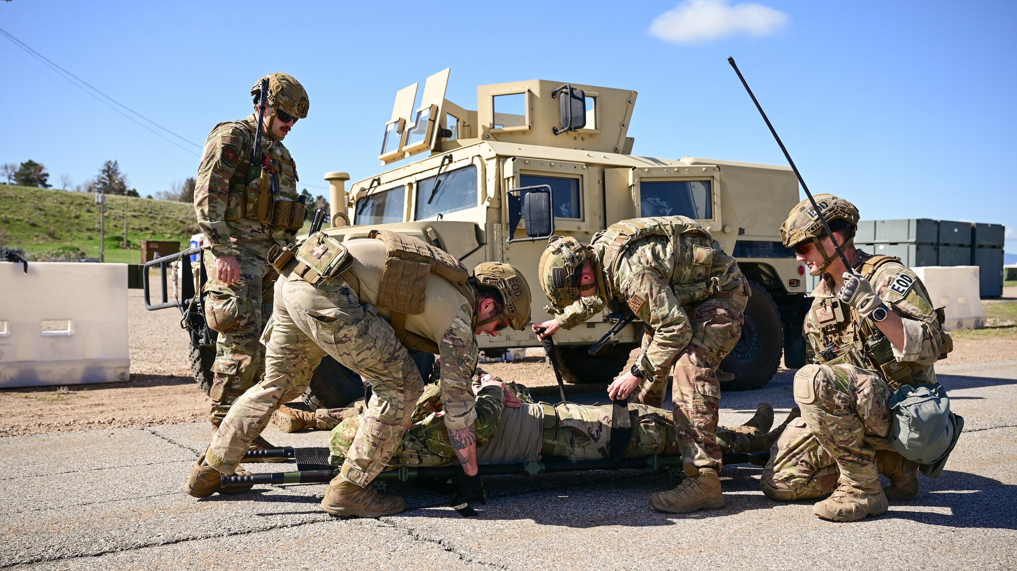 The exercise tested 775th Civil Engineer Squadron Airmen to operate using the principles of Agile Combat Employment (ACE) in a highly-constrained environment.