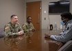 Private First Class Redell Baldwin and Master Sergeant Derick Williams, soldiers from the 804th Medical Brigade, sat down with Jordan to tell him about their personal experiences in the Army Reserve and answer his questions.