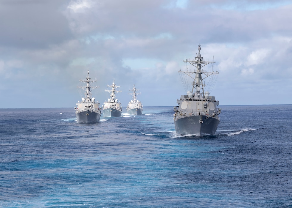 Ships from Destroyer Squadron