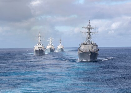 Ships from Destroyer Squadron
