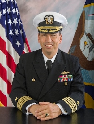 200622-N-N0443-3001 VIRGINIA BEACH, Va. (June 22, 2020) Official portrait of Capt. Matt Rick, commanding officer, Surface Combat Systems Training Command Hampton Roads (U.S. Navy photo courtesy Surface Combat Systems Training Command Hampton Roads)