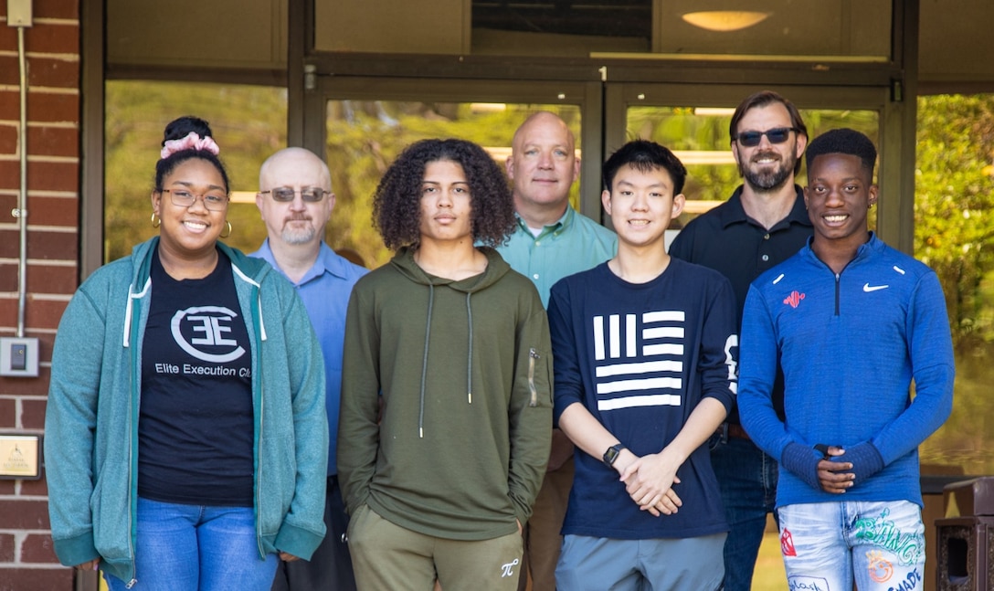 Five students from the local Commodore Conyers College and Career Academy are currently completing internships aboard Marine Corps Logistics Base Albany. 

The students are learning about careers in engineering, information technology, mechatronics and production control.