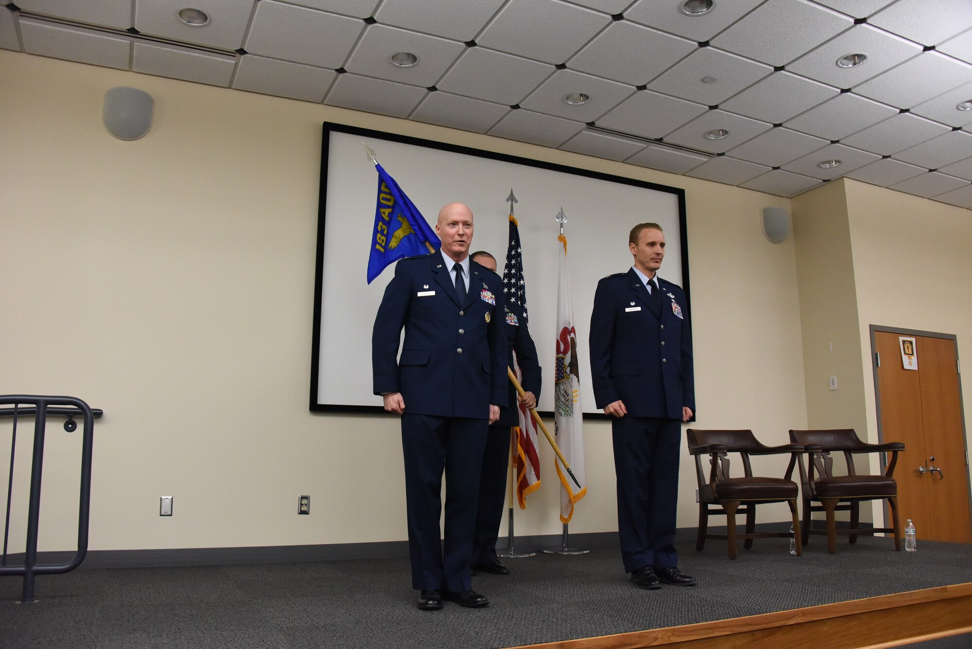 183d Air Operations Group Assumption of Command ceremony