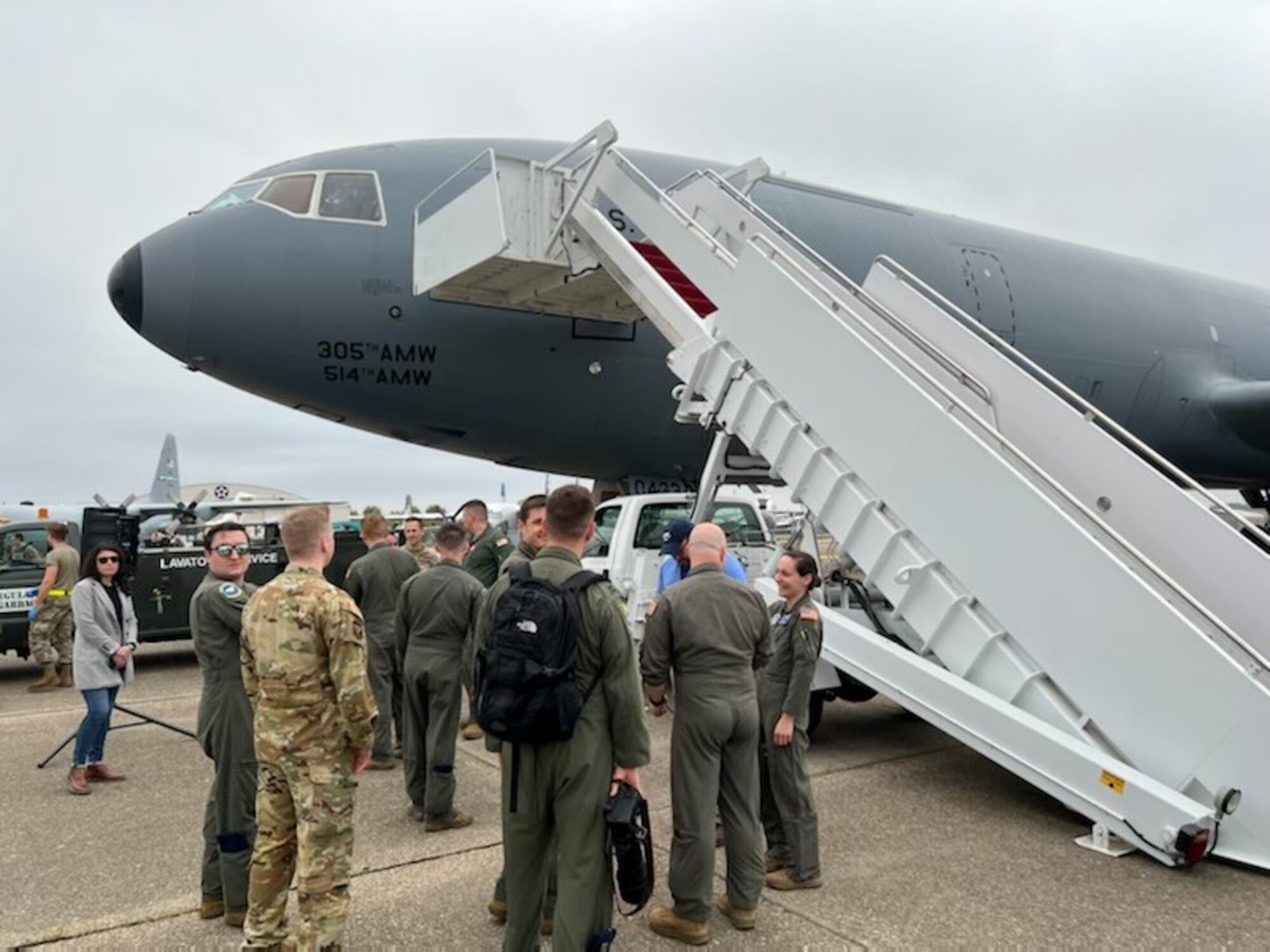 U.S. Air Force KC-10 Extender retires at Dover Air Force Base, De., on April 27, 2022.