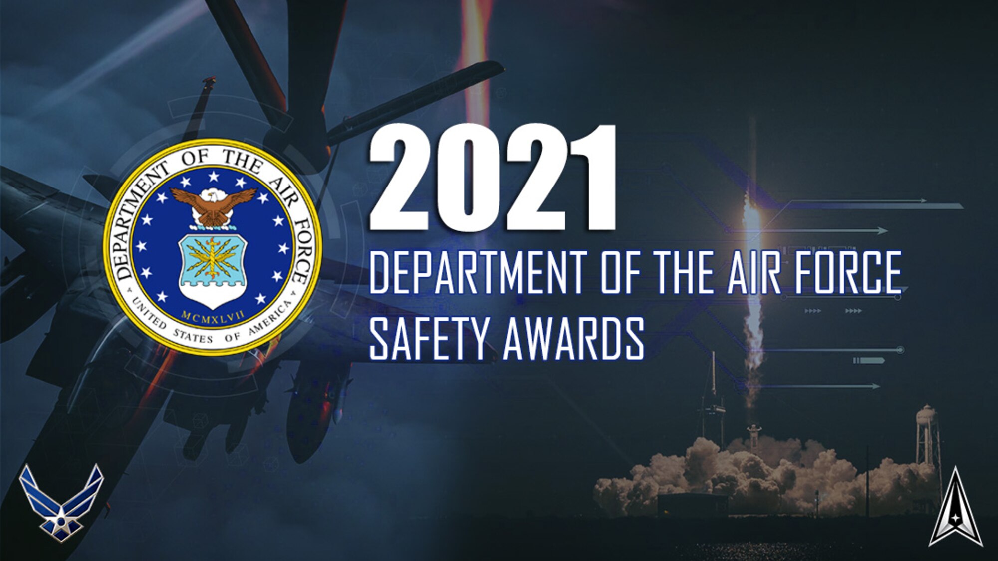 Graphic announcing the fiscal year 2021 Annual Safety Awards recipients.