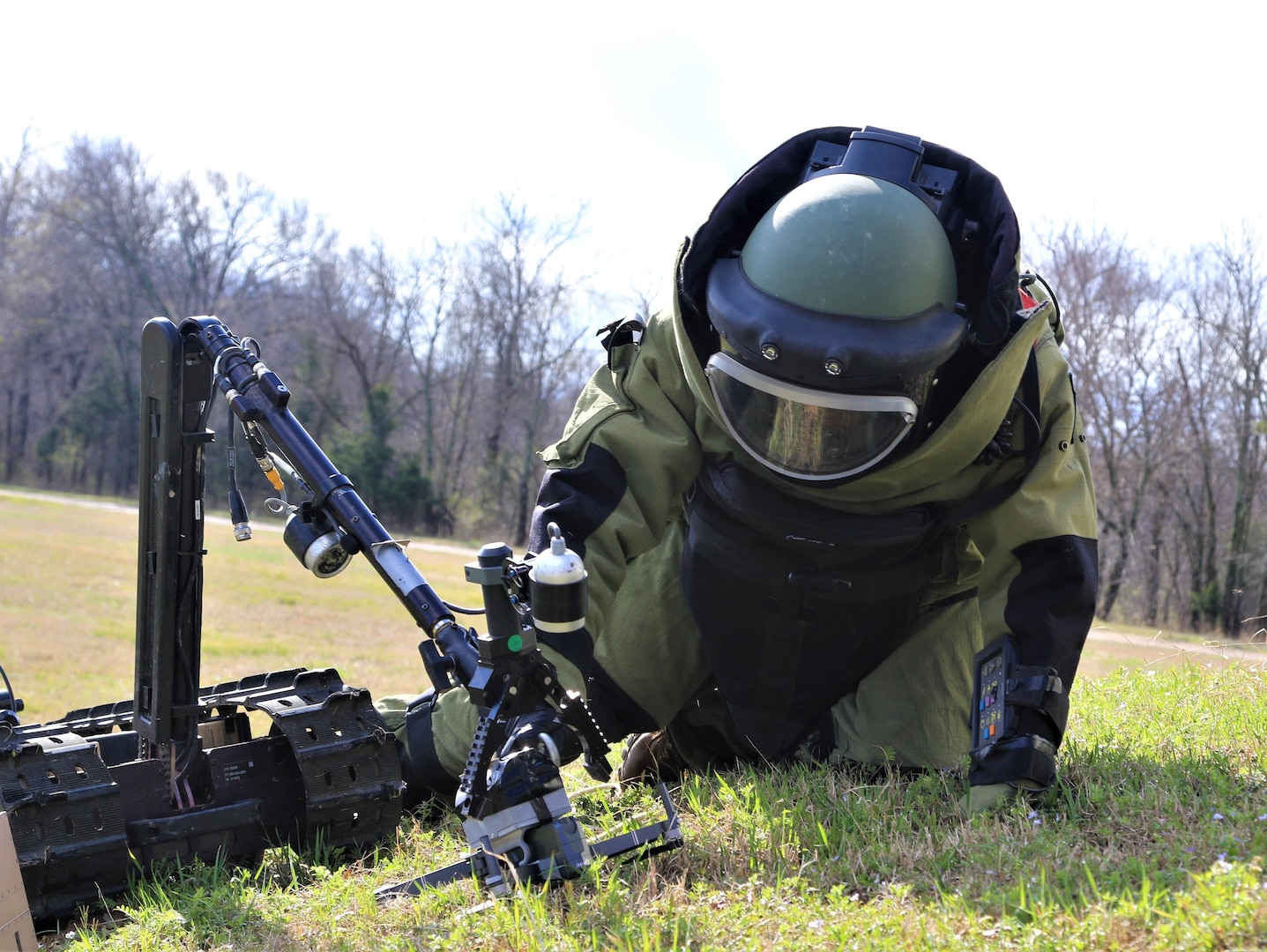 Army Explosive Ordnance Disposal technician