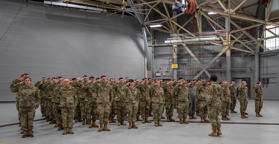 NFARS Aircraft Maintenance Squadron salutes new leadership