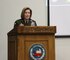 The commander of U.S. Southern Command, Army Gen. Laura Richardson, speaks at a Women, Peace and Security Southern Cone Policy Implementation Seminar.