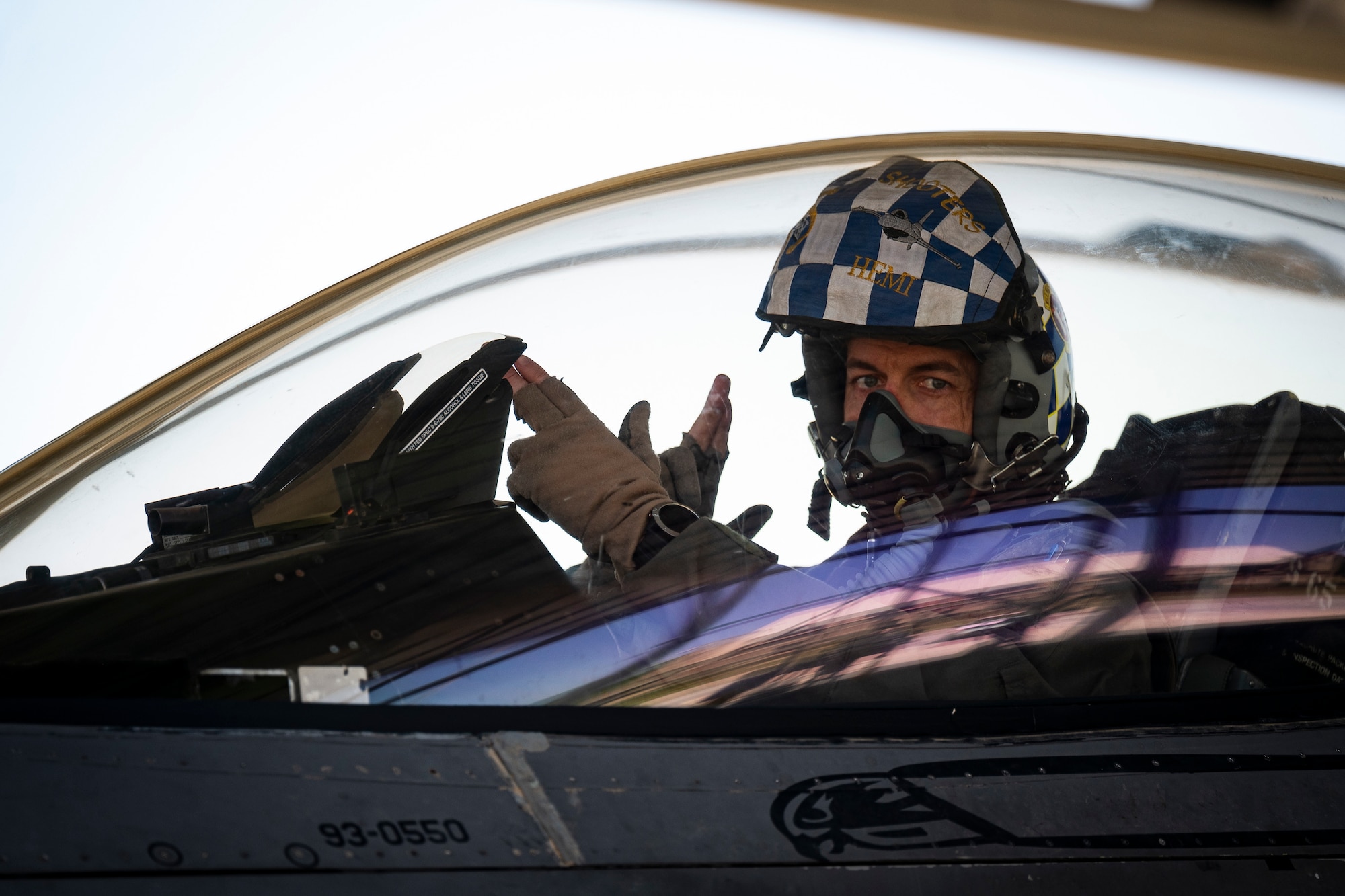 An Airmen returning home from a deployment