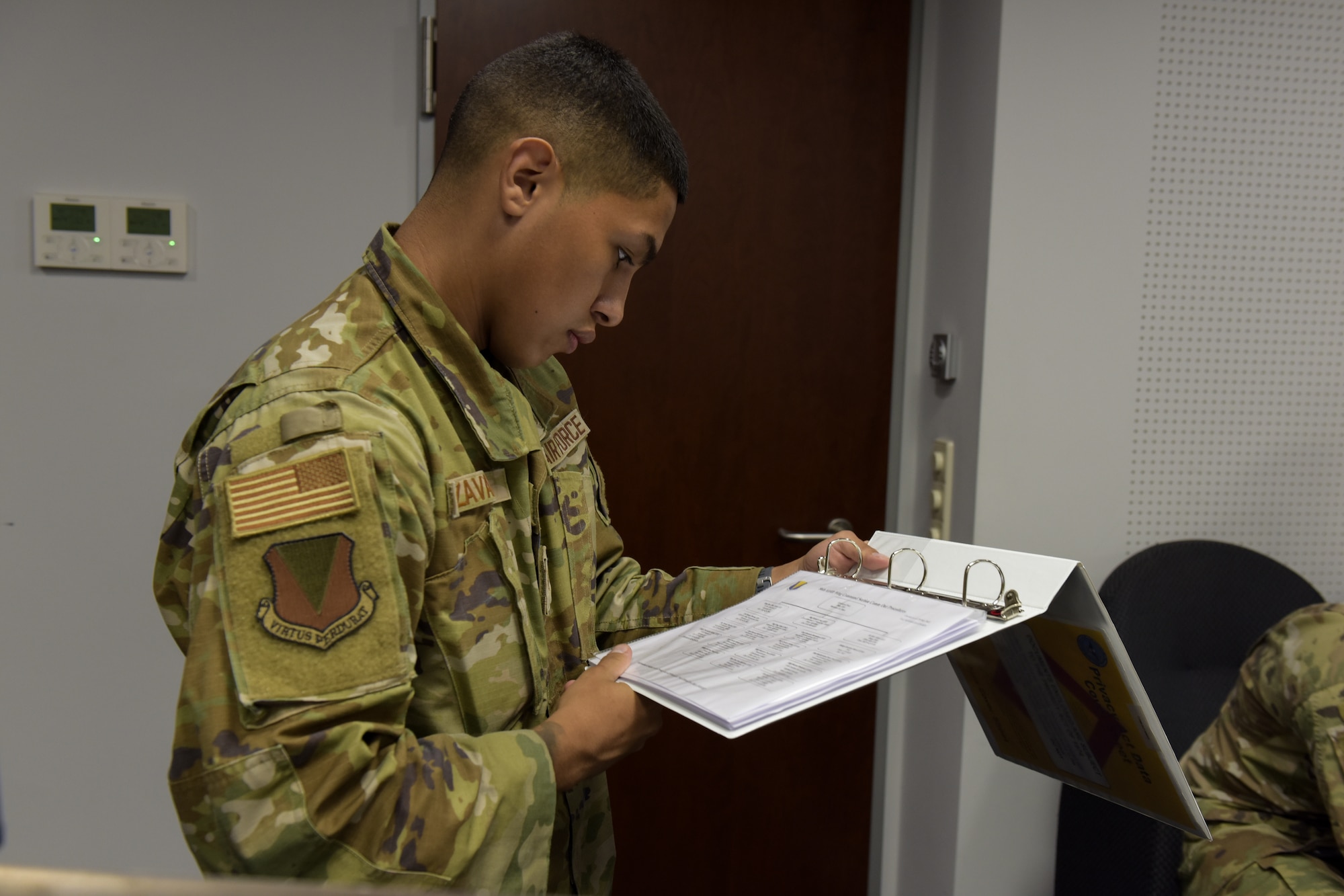 Man takes accountability during a simulated shelter in place