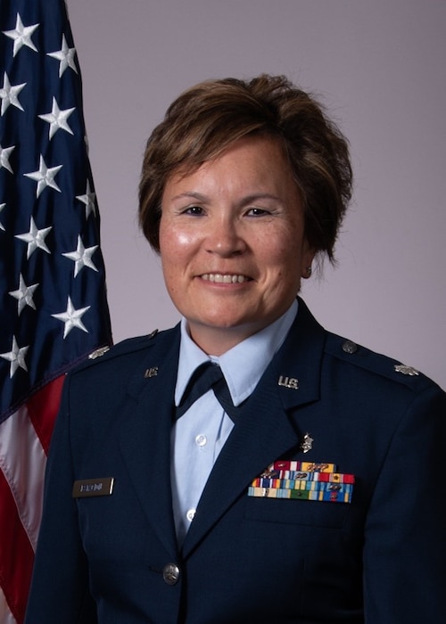 Medical Group Commander Lt. Col. Christine G. Estacion