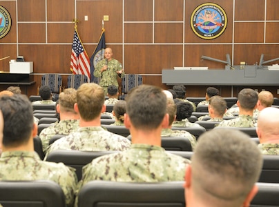 MCPON Visits NAVELSG