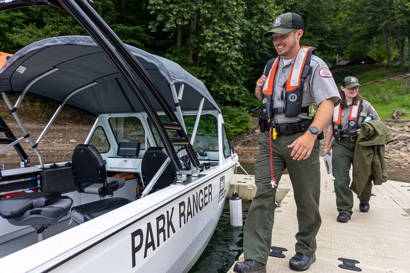 A day in the life Army Corps of Engineers park rangers are like Swiss