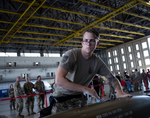 96th AMXS quarterly weapons load competition July