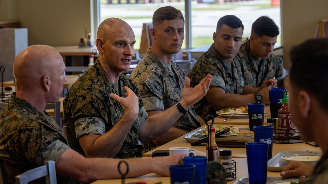19th Sergeant Major of the Marine Corps visits MCB Camp Lejeune
