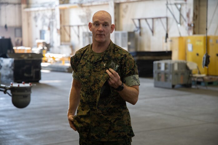 19th Sergeant Major of the Marine Corps visits MCB Camp Lejeune