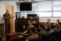 19th Sergeant Major of the Marine Corps visits MCB Camp Lejeune