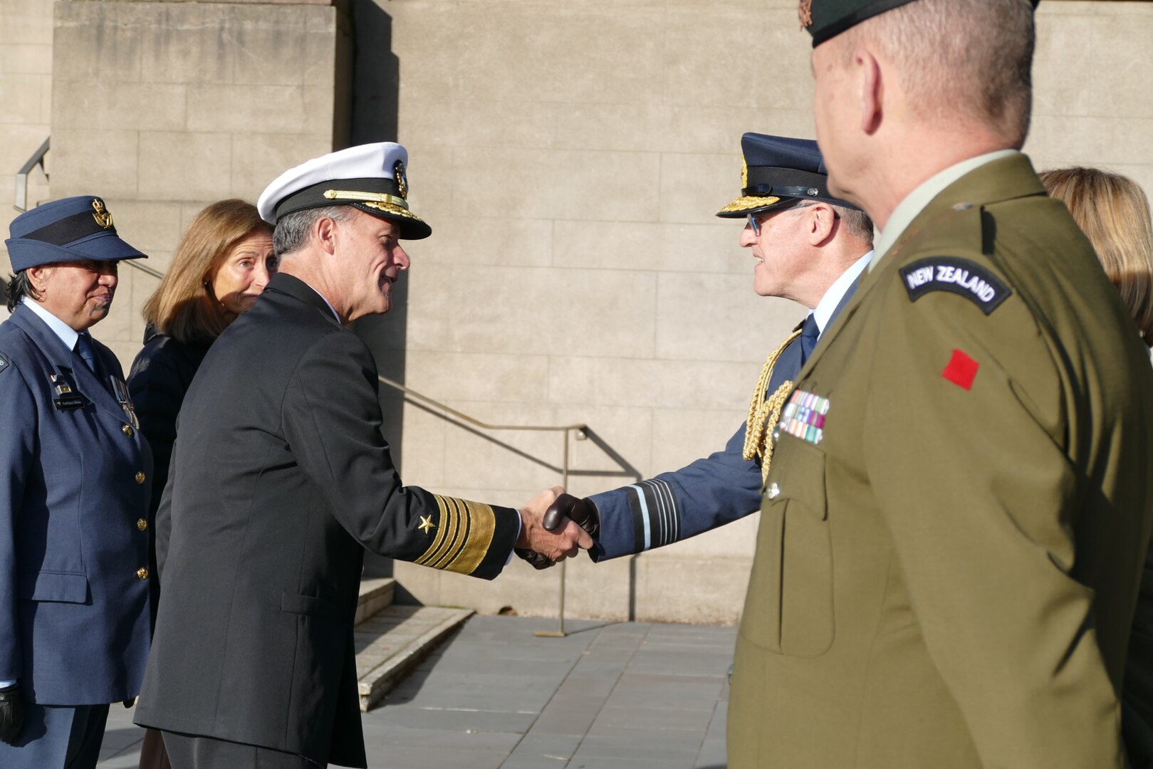 U.S. Admiral Aquilino Visits New Zealand