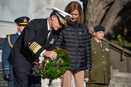 United States Indo-Pacific Commander U.S. Admiral Aquilino Visits New Zealand