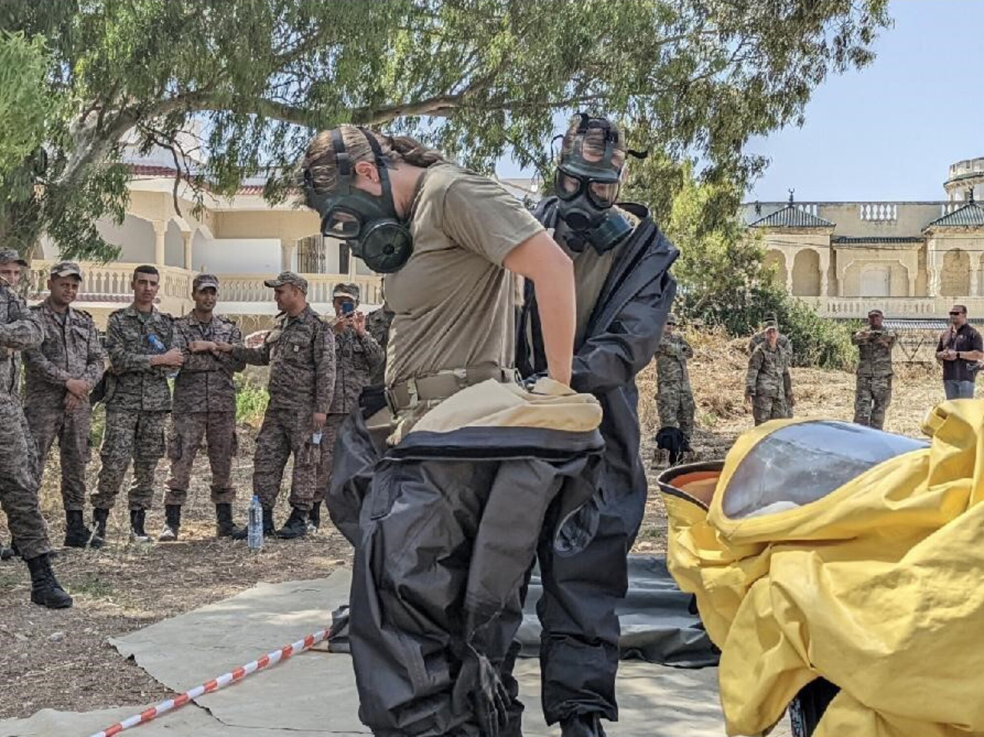 The Wyoming National Guard Civil Support Team traveled to Tunisia in July 2022 to conduct several weeks of training with the Tunisian 61st Engineer Regiment, CBRN Company, in support of the National Guard’s State Partnership Program. The Wyoming National Guard and Tunisia have had a relationship under the SPP for 18 years.