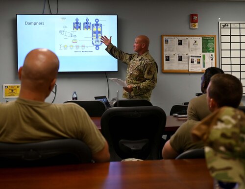 a member teaches a class