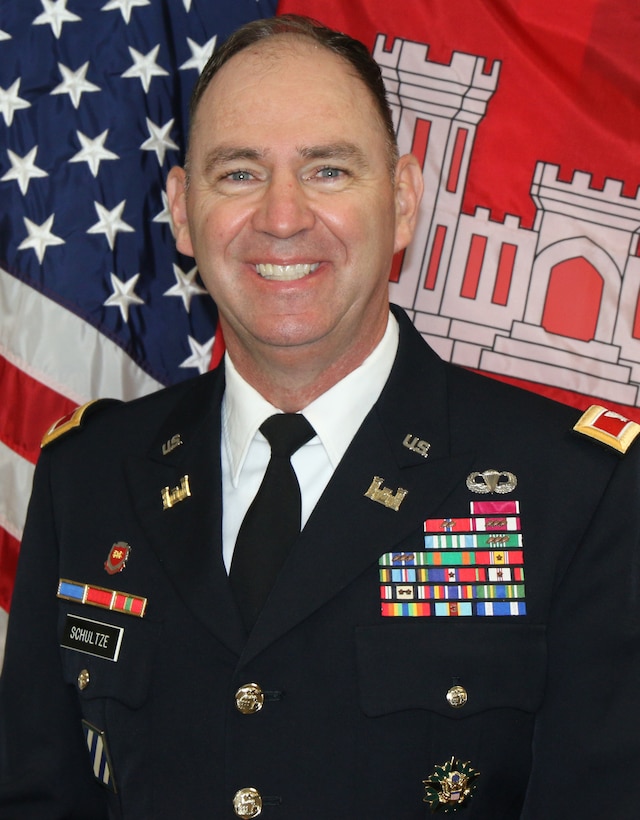 Col. James M. Schultze, deputy commander, Southwestern Division.