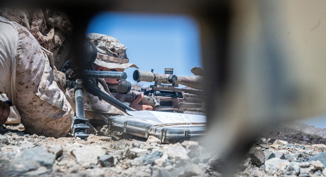 MAGTF-23 snipers at Range 205