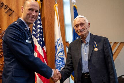 World War II pilot receives long-overdue medals, recognition