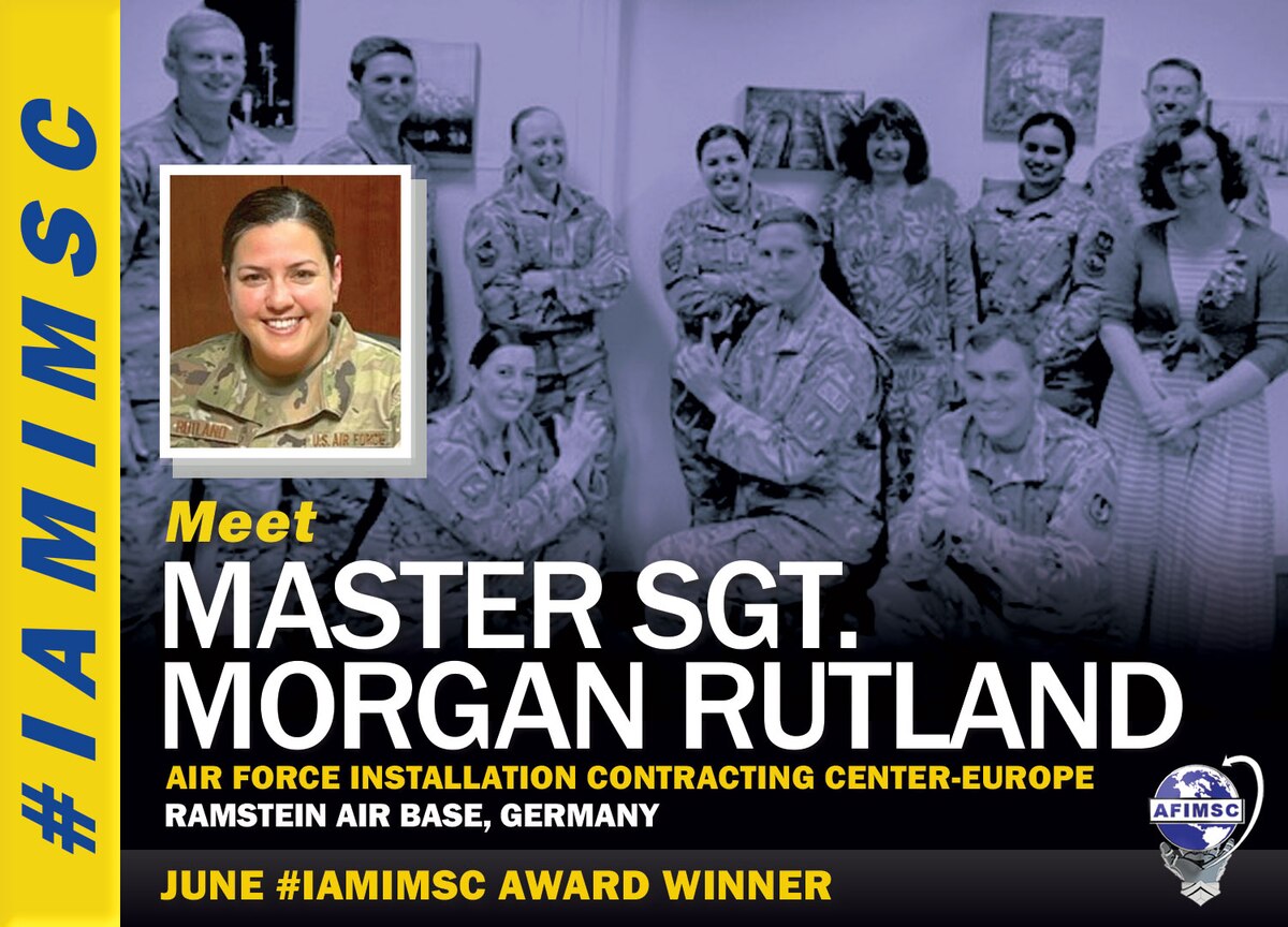Graphic of MSgt. Morgan Rutland
