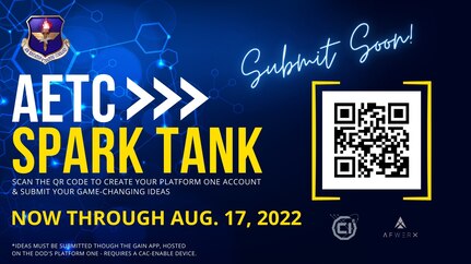 graphic of spark tank competition