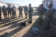 Uruguayan and American Soldiers do counter-IED exercise