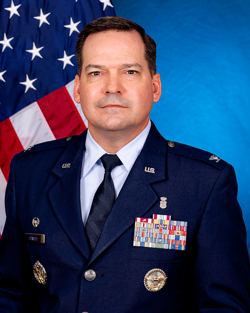 Col. Jeffrey S. Fewell Official Photo