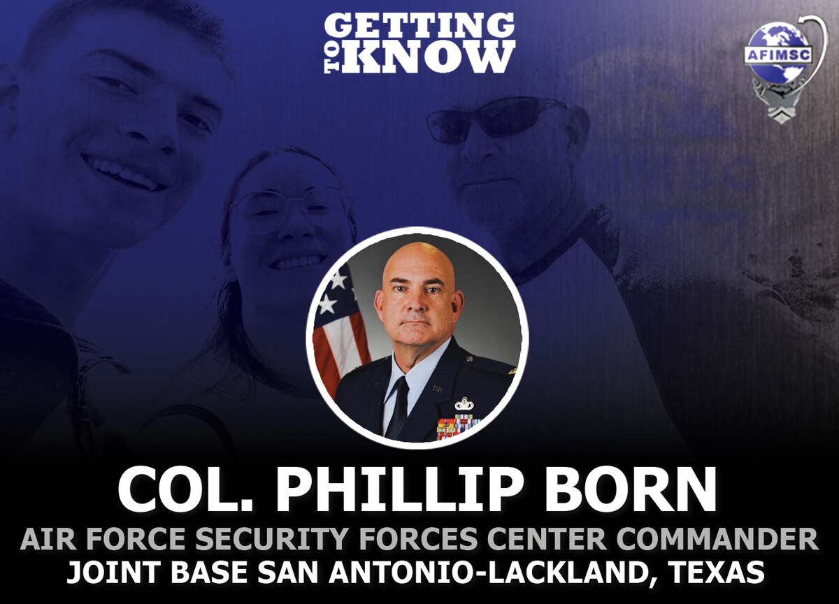 Col. Phillip Born and family