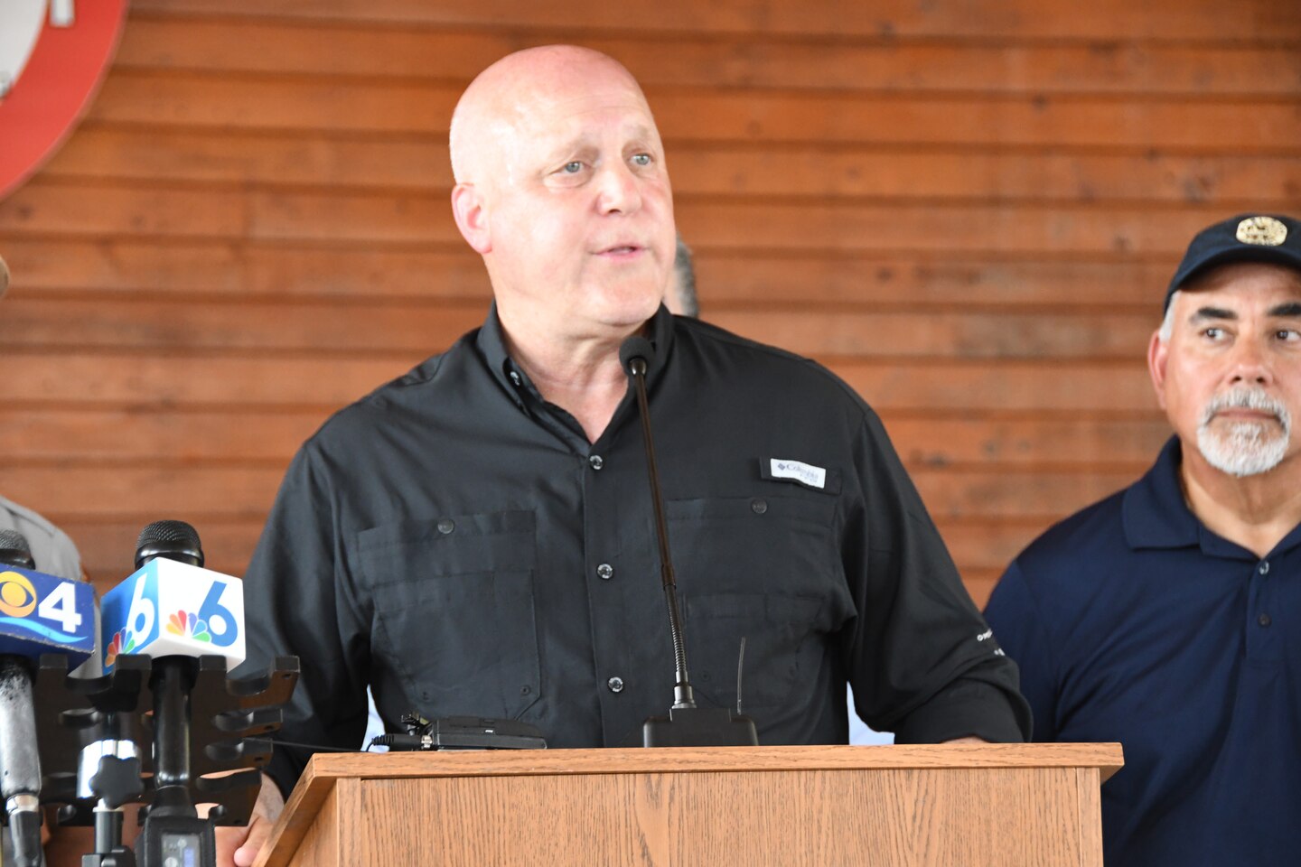 The Miccosukee Tribe hosted a luncheon roundtable discussion at the Miccosukee Indian School in celebration of increased funding for restoration efforts with Mitch Landrieu, White House Sr. Advisor and Infrastructure Implementation Coordinator, Jaime A. Pinkham, The Assistant Secretary of the Army (Civil Works), U.S. Rep. Debbie Wasserman Schultz (FL-23), the U.S. Army Corps of Engineers, along with state, local leaders and key Everglades nonprofit partners for a round table discussion inside the Everglades in Miami-Dade County, Florida, on July 21, 2022. (USACE photo by Mark Rankin)