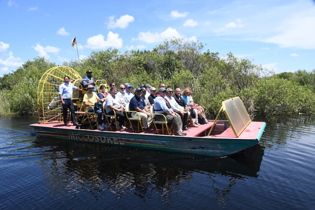 USACE hosts Infrastructure representatives for tour of the Everglades