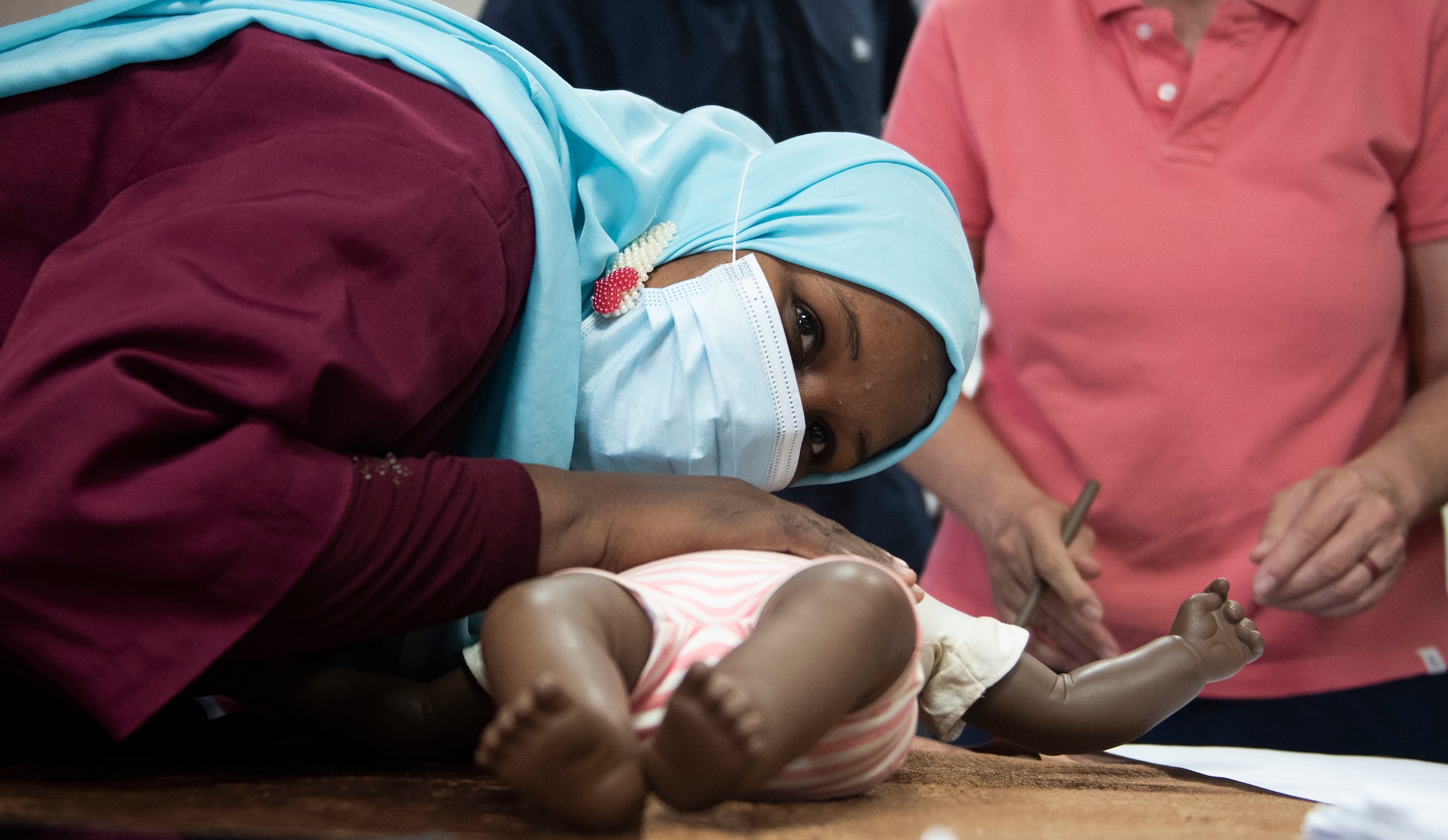 Camp Lemonnier Expeditionary Medical Facility partners with Civil Affairs to conduct knowledge exchange with Djiboutian nurses