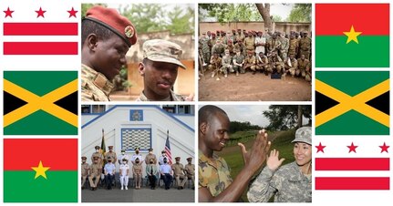D.C. National Guard embraces enduring state partnerships with Jamaica and Burkina Faso