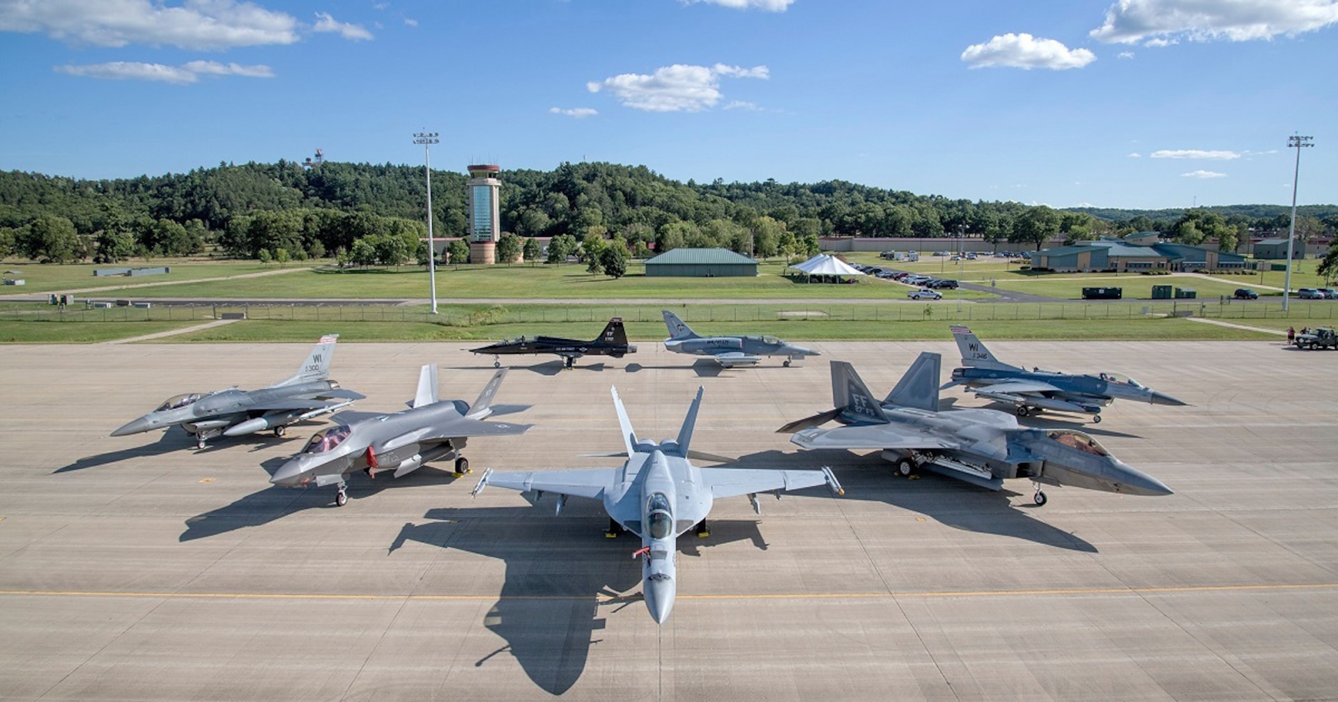A variety of the world’s most advanced aircraft will assemble at Volk Field Combat Readiness Training Center in Wisconsin for the joint-accredited exercise Northern Lightning Aug. 8-19, 2022.