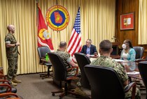 Staff Delegates visit MCLB Albany