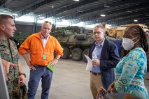 Staff Delegates visit MCLB Albany