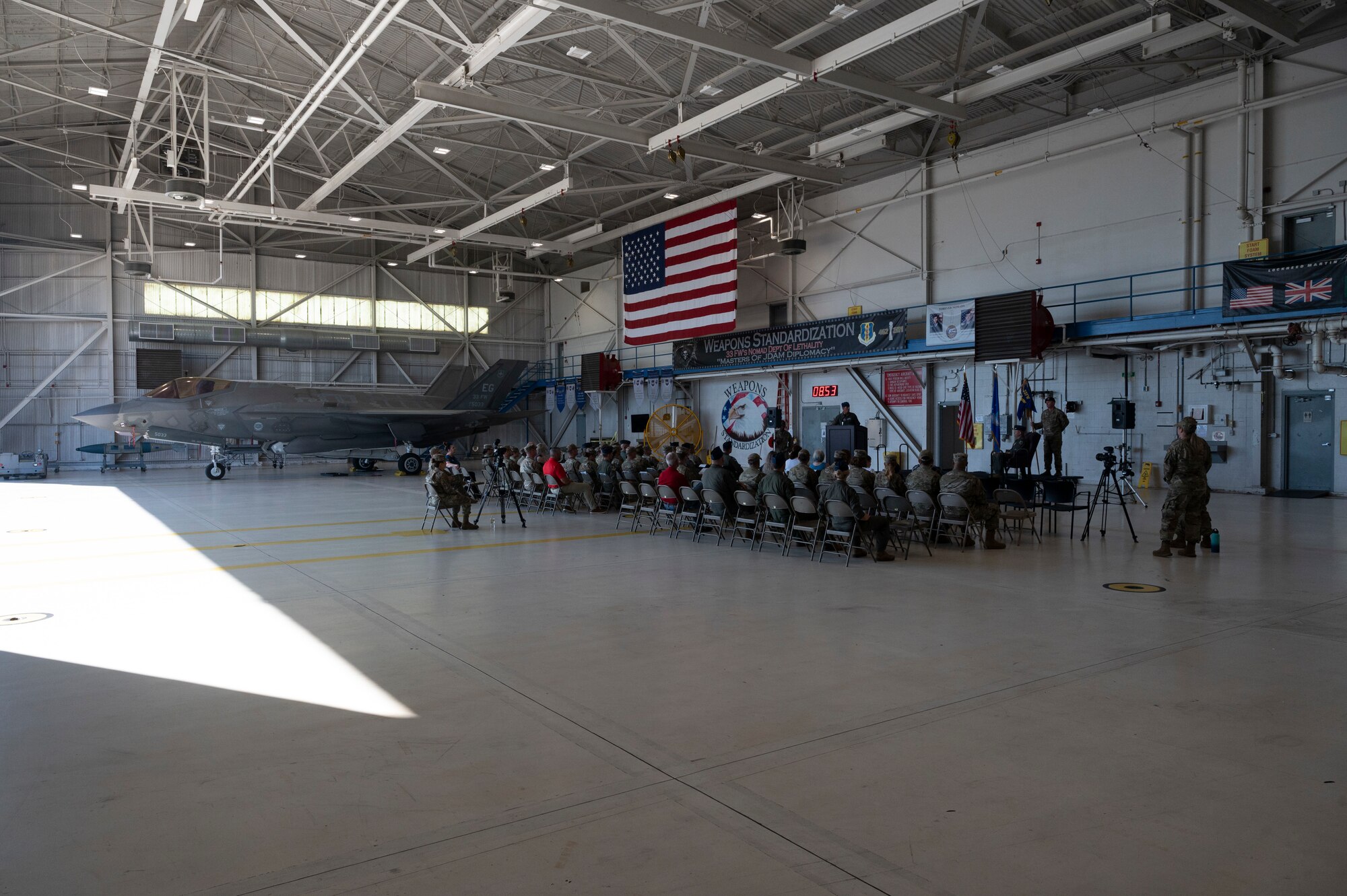 U.S. Air Force Col. Chuck Schuck assumes command of the 33rd Operations Group
