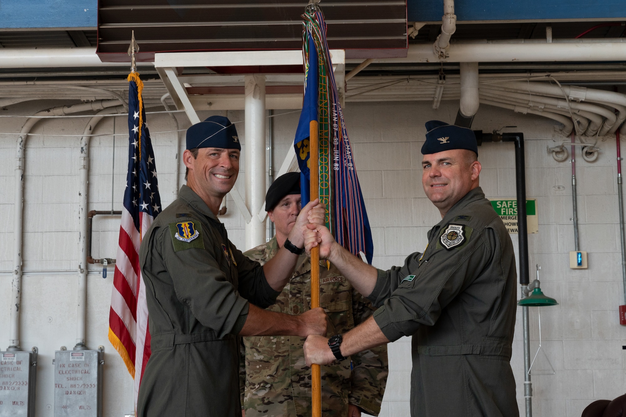 U.S. Air Force Col. Chuck Schuck assumes command of the 33rd Operations Group