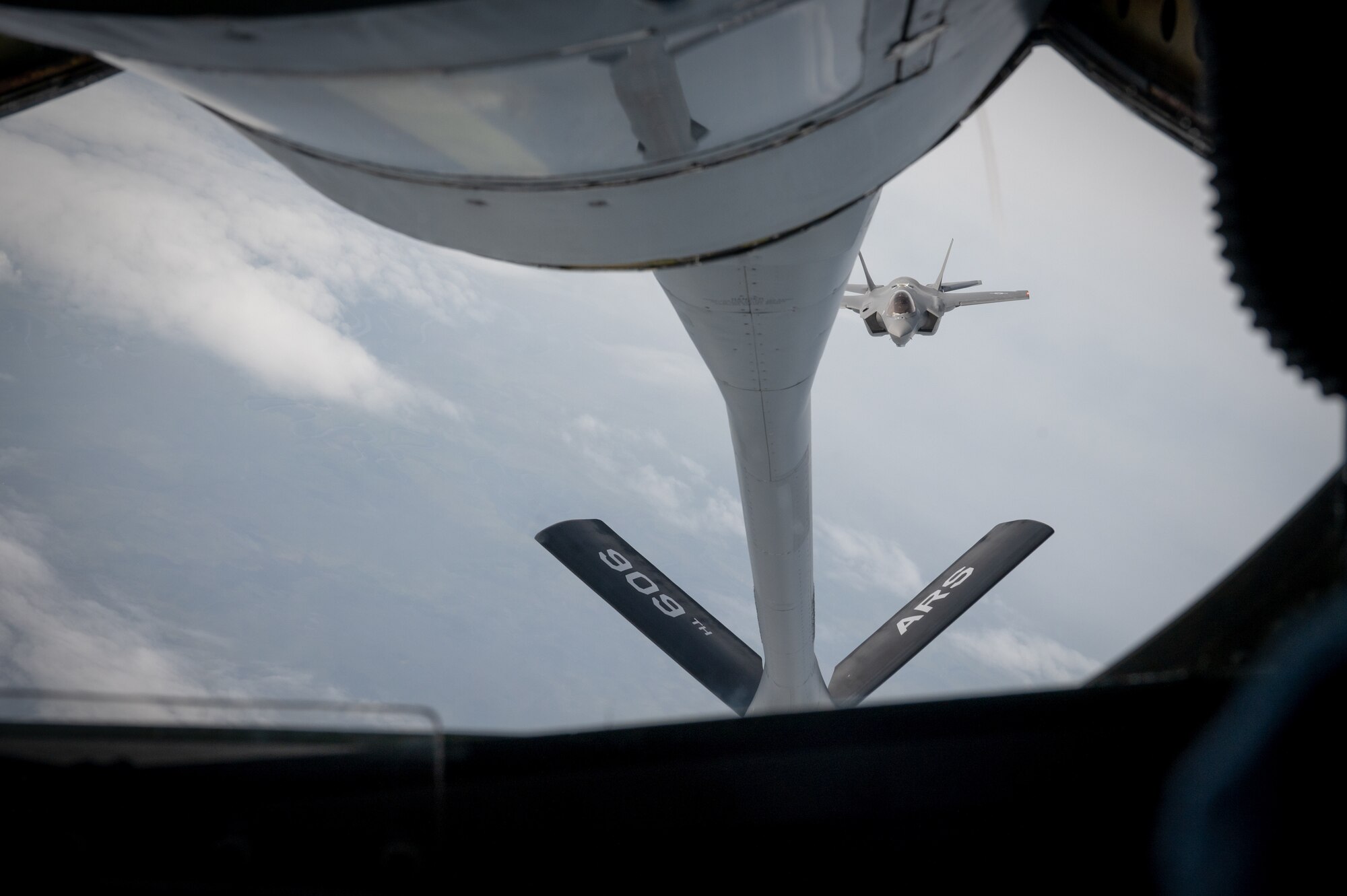 Air Refueling Squadron fuels 5th generation fighter aircrafts