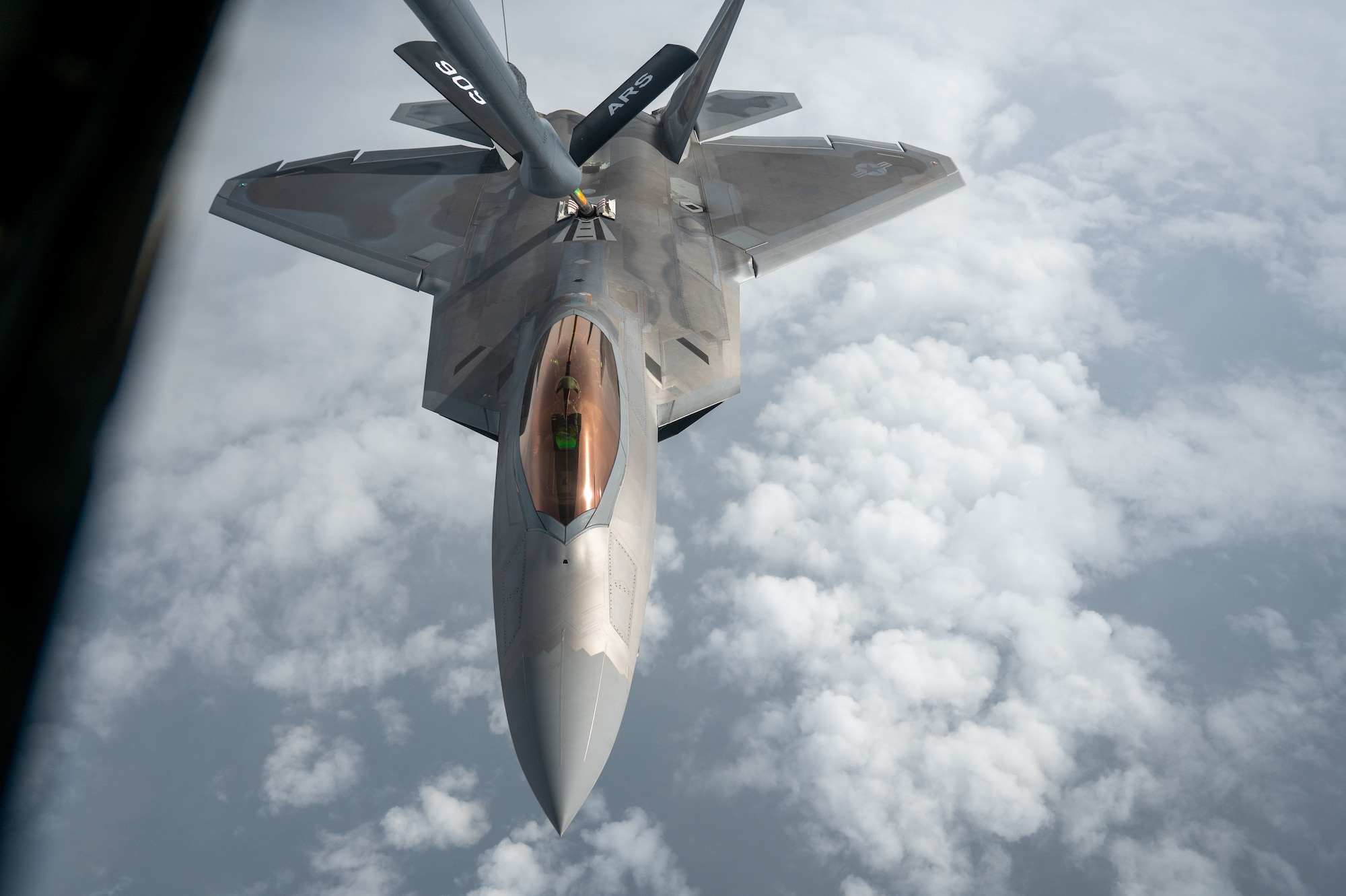 Air Refueling Squadron fuels 5th generation fighter aircrafts