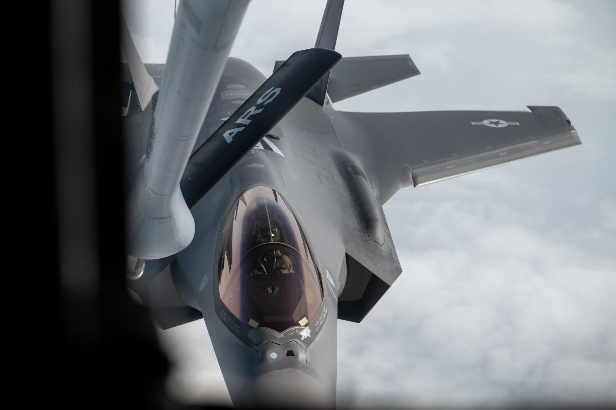 Air Refueling Squadron fuels 5th generation fighter aircrafts